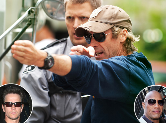 Michael Bay, Pain & Gain, Mark Wahlberg, Dwayne Johnson Michael Bay, Pain & Gain, Mark Wahlberg, Dwayne Johnson